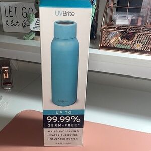 UVBrite Blue Water Bottle